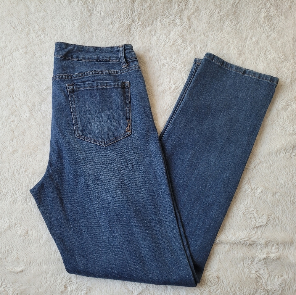 Jones New York Bryant Park Slim Leg Mid Rise!